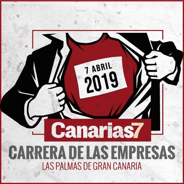 Cartel Canarias7 Carrera de las empresas 2019