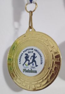 Medalla Carrera popular de Arguineguín 2019