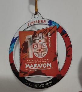Medalla Media Maratón del Puerto 2019
