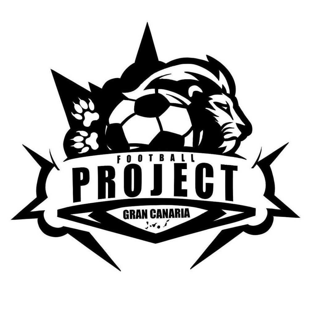 Logotipo oficial de la Escuela CD Football Project en Gran Canaria