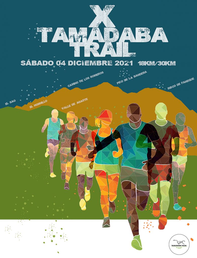 Cartel oficial de la Tamadaba Trail 2021