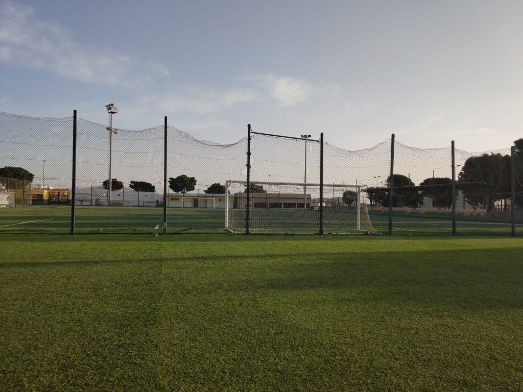 Campo de Fútbol 8 de La Madera en Casa Pastores - Gradas