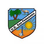 Escudo UD San Fernando equipo que entrena en la Cuidad Deportiva de Maspalomas