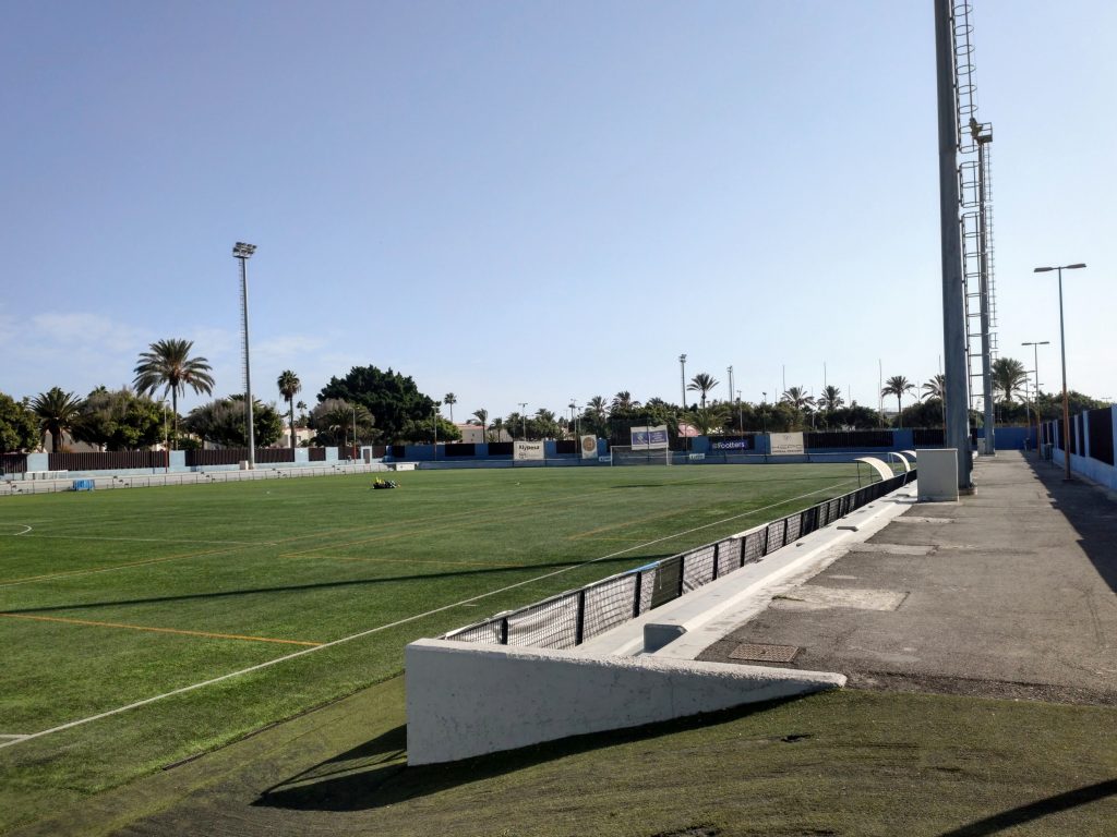 Foto general del campo 1 de la Ciudad deportiva de Maspalomas