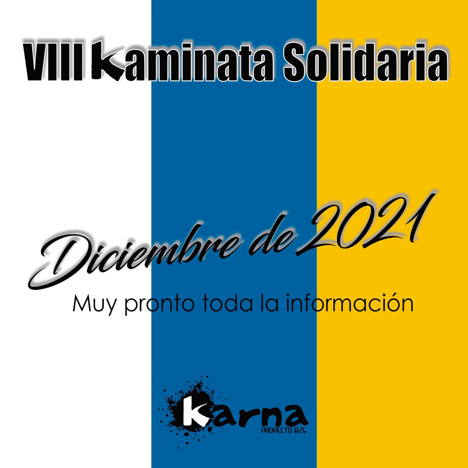 Logoptipo de KAMINATA SOLIDARIA - Karna somos diferentes