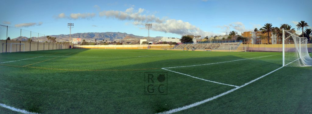 Campo de fútbol de Las Remudas y gradas