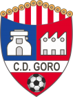 Escudo CD Goro equipo que juega en el campo de fútbol El Goro