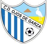 Escudo CD Ojos de Garza equipo que juega en el campo de fútbol de Ojos de Garza