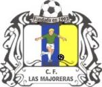 Escudo CF Las Majoreras equipo que juega en el campo de fútbol Pancho Ramírez