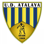 Escudo UD Atalaya equipo que juega en el campo de fútbol 25 años de paz