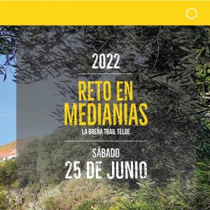 Cartel oficial de La Breña Trail 2022