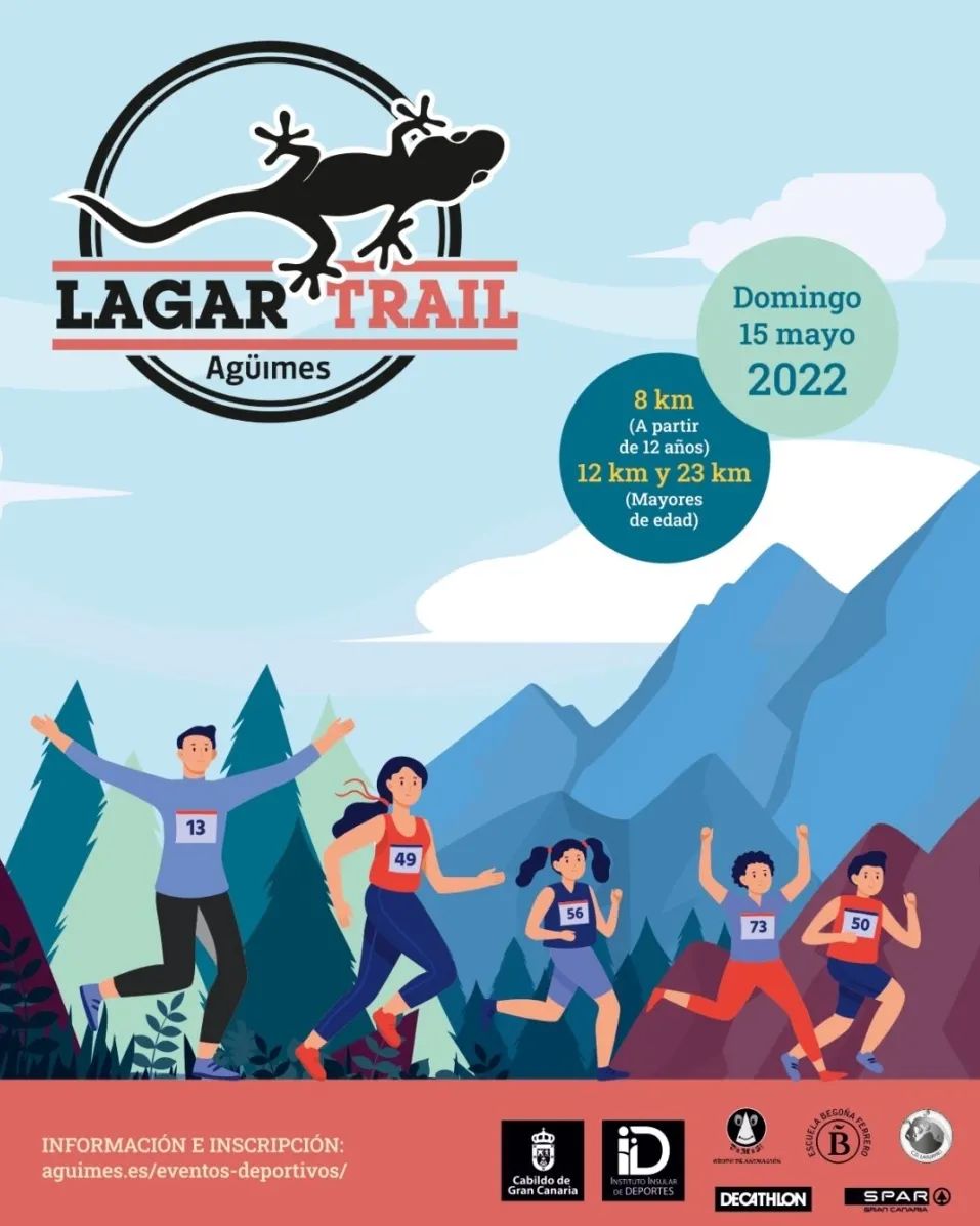 Cartel oficial de Lagar Trail 2022