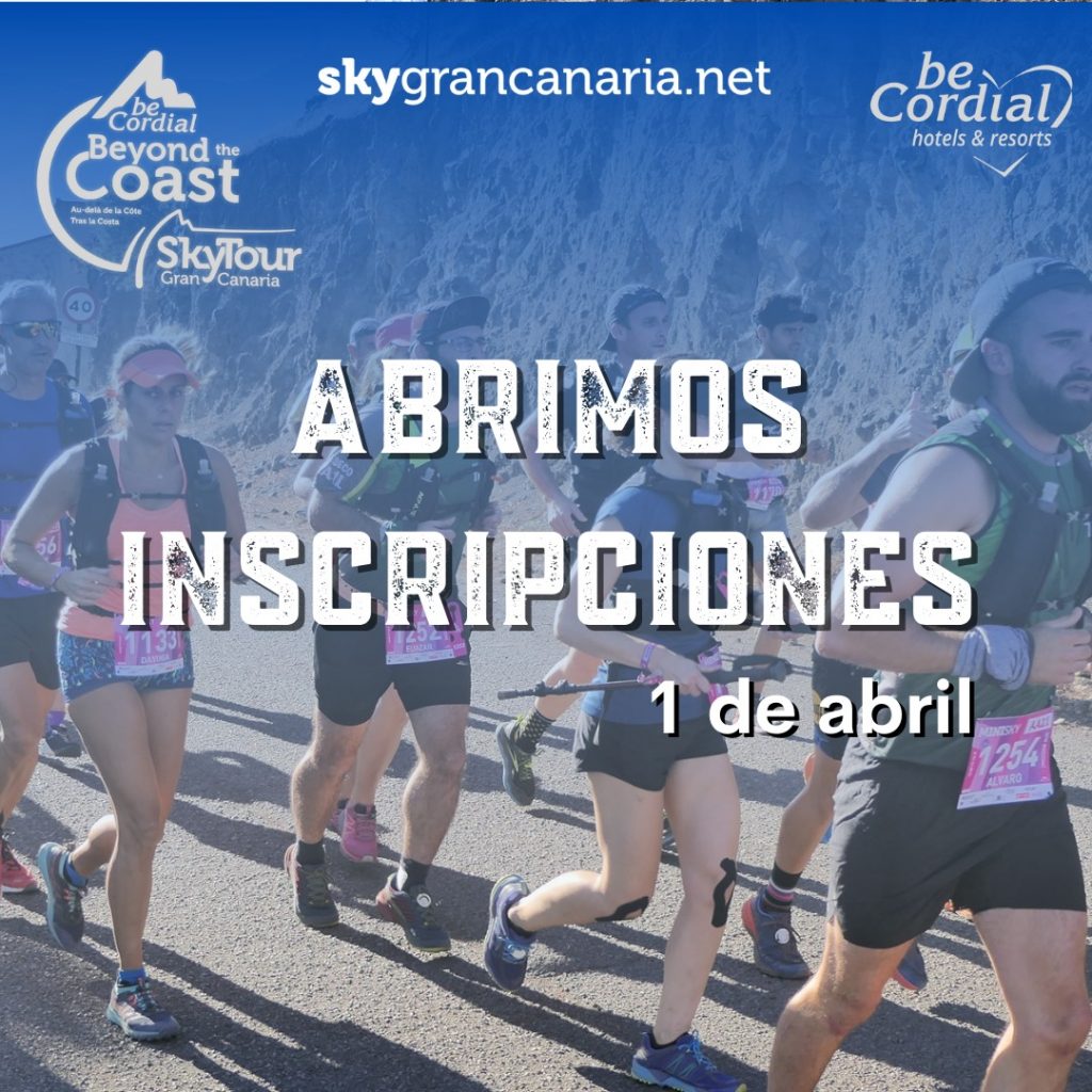 Inscripciones Beyond the Coast Sky Tour Gran Canaria 2022